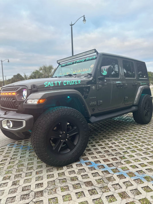 Custom Set of Hood Names- Design Your Own Decal!