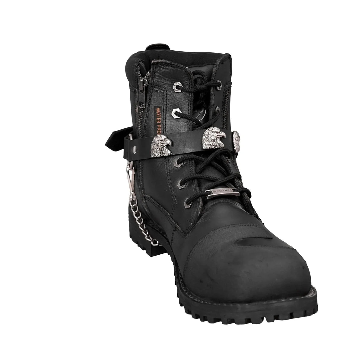Boot Chain - Vega Silver Eagle Head