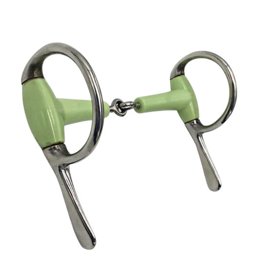 Half Cheek Snaffle Apple Mouth Bit 5"