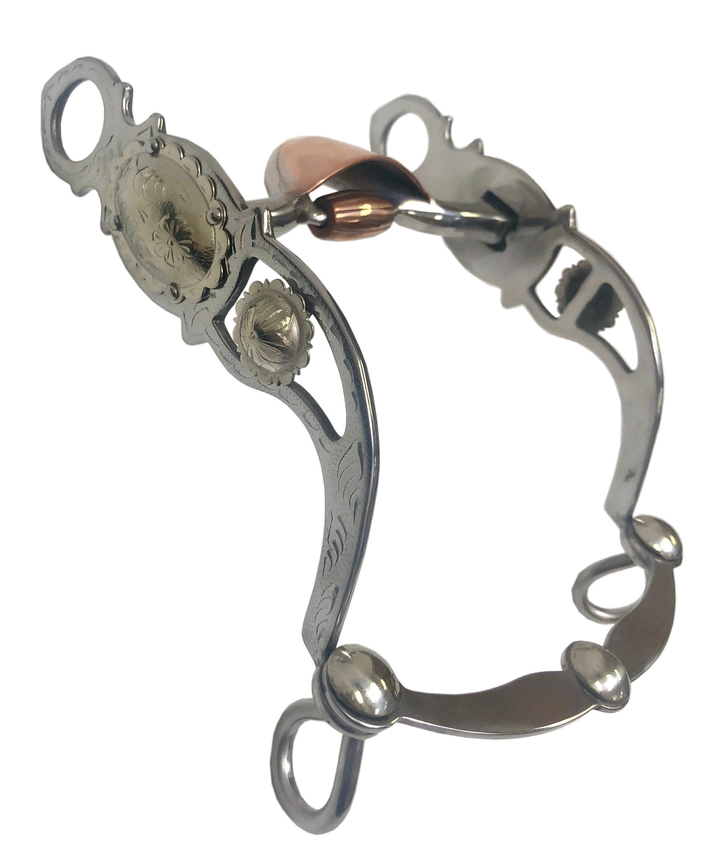 Engraved Flower Show Bit with Cricket Covered Roller