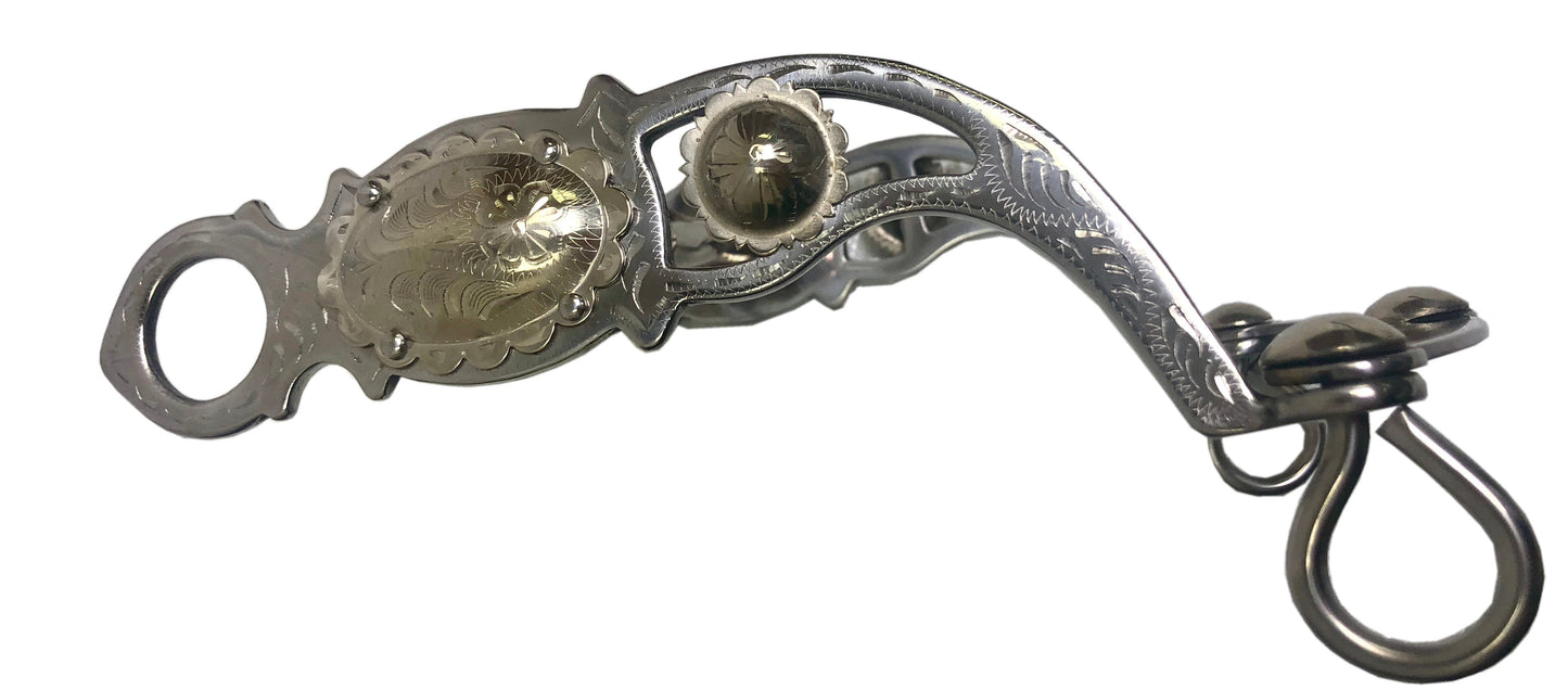 Engraved Flower Show Bit with Cricket Covered Roller