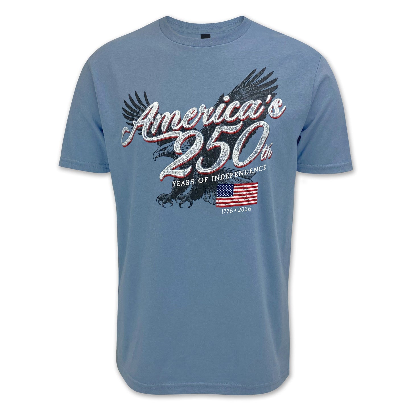 250 Years of Independence T-Shirt (Stone Blue)