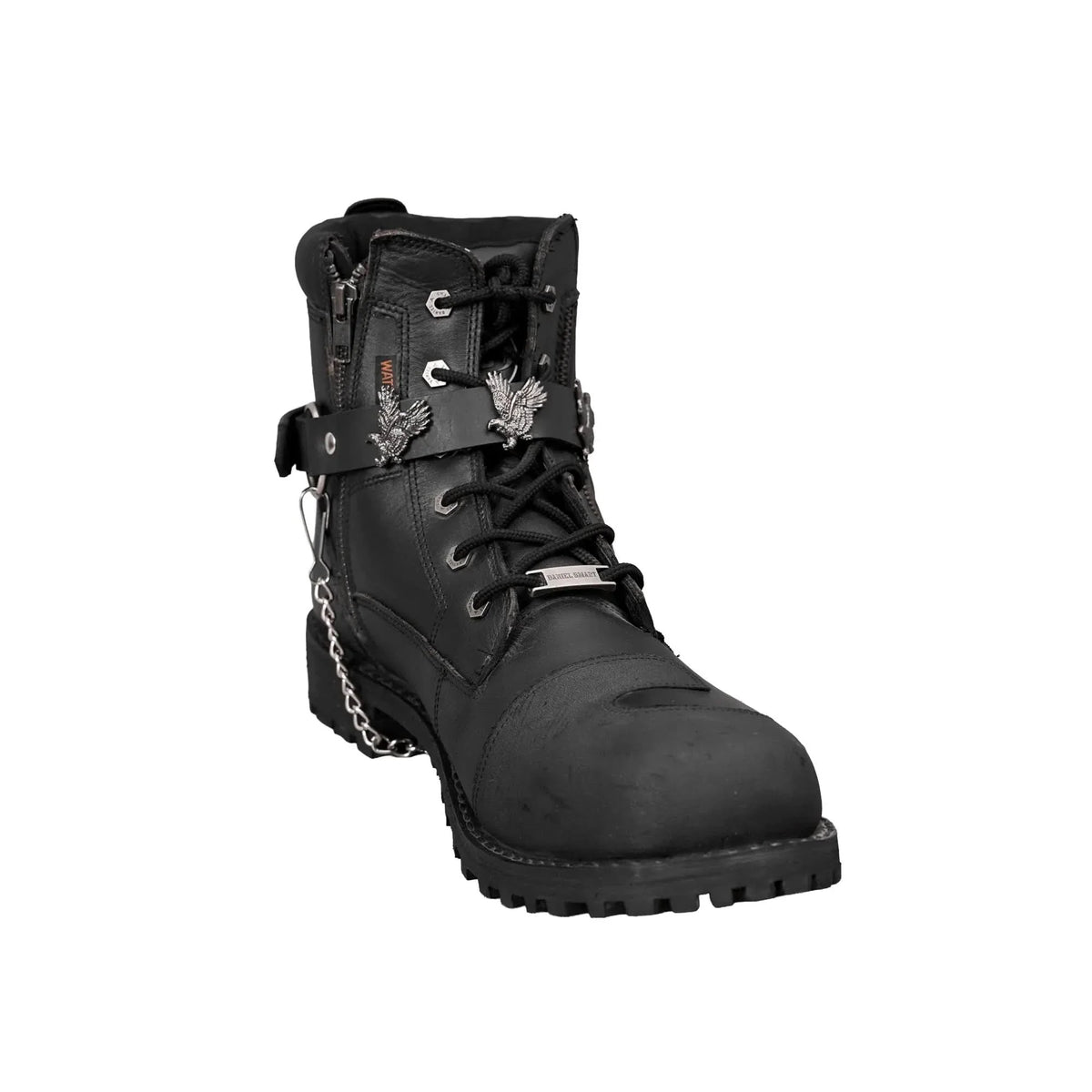 Boot Chain - Gunmetal Eagle Flight