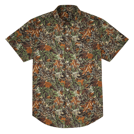 Performance Button Up - Forest