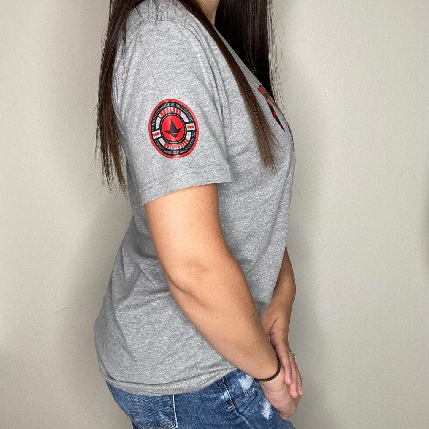 Buff Check Plaid Rooster Tee