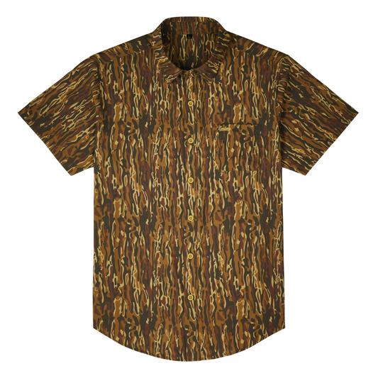 Performance Button Up - Brown Ranch