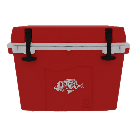 Taiga Coolers 27 Quart Red Cooler