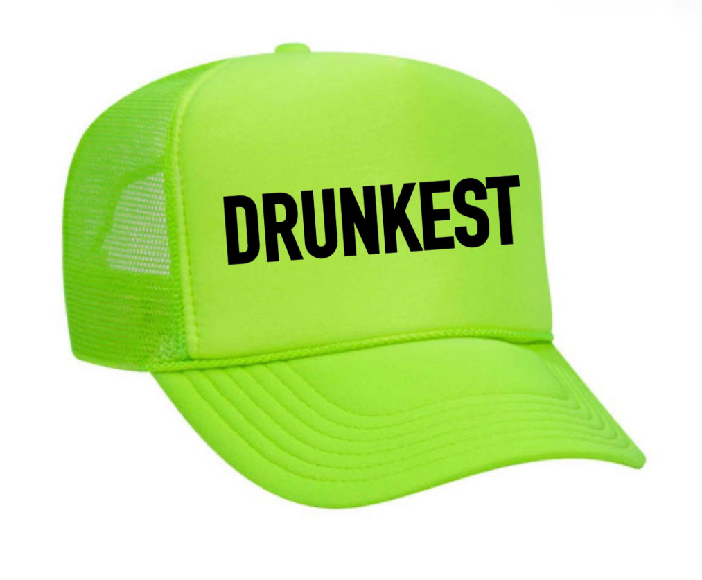 Drunkest Trucker Hat