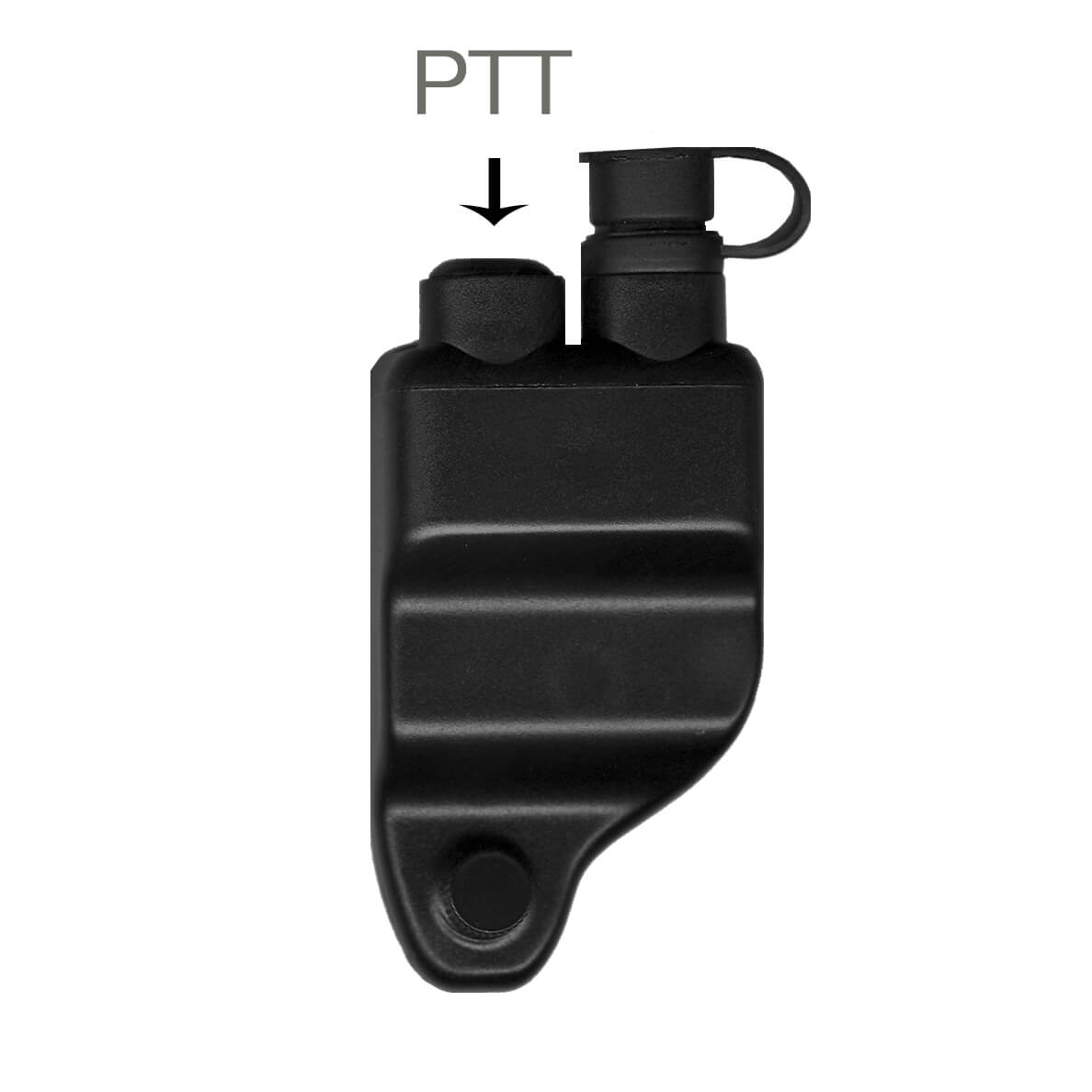 Patrol Mic & Invisible Series Tubeless Earpiece Complete Tactical Kit w/ Quick Disconnect (Hirose) - Harris: All P5300 P5400 P5500 P7300 Series, XG-15/25/75, XL-45, XL-95 & More