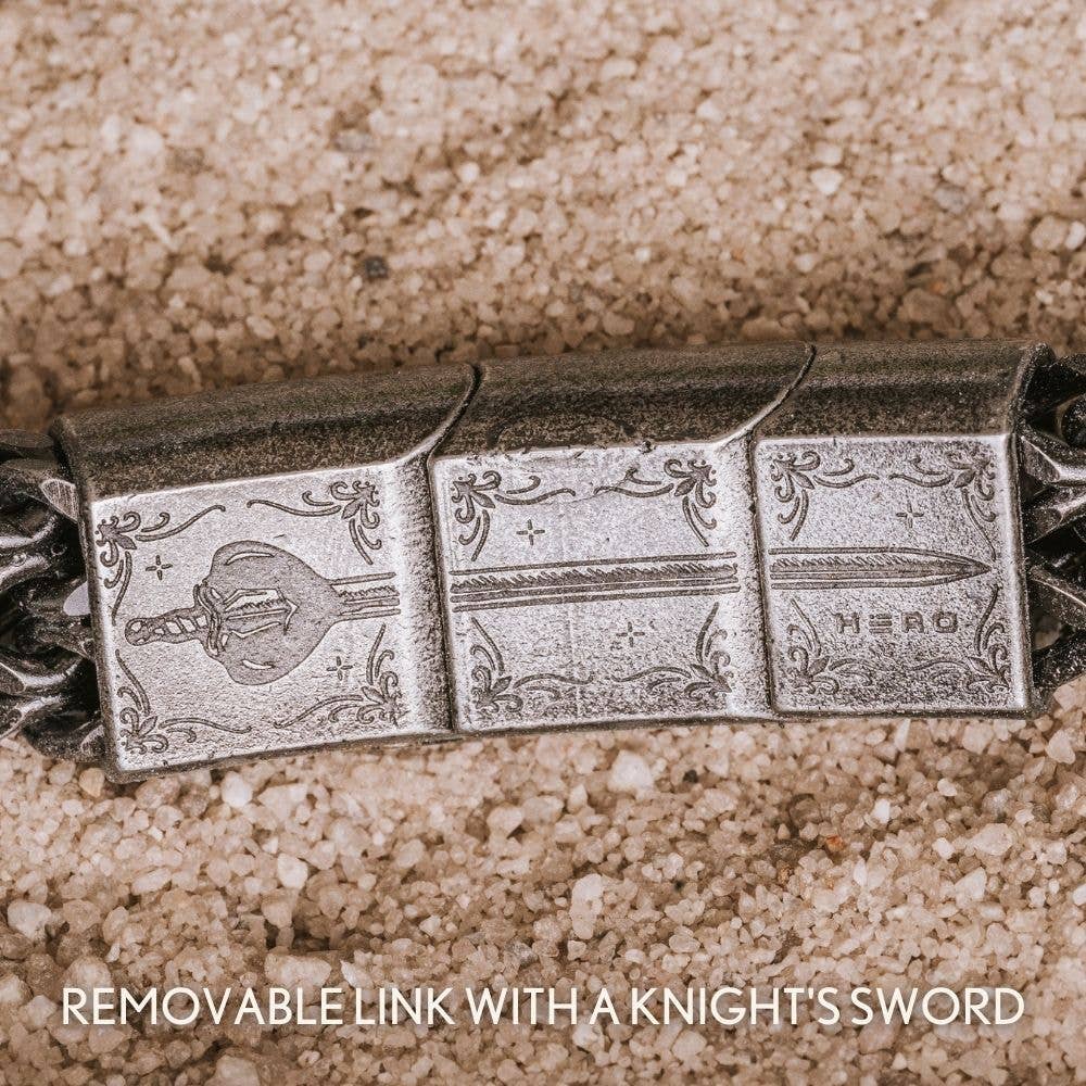 The Hero Company- Knight's Creed BELIEVE Credo Bracelet: Helps Pair Veterans with Service or Shelter Dogs