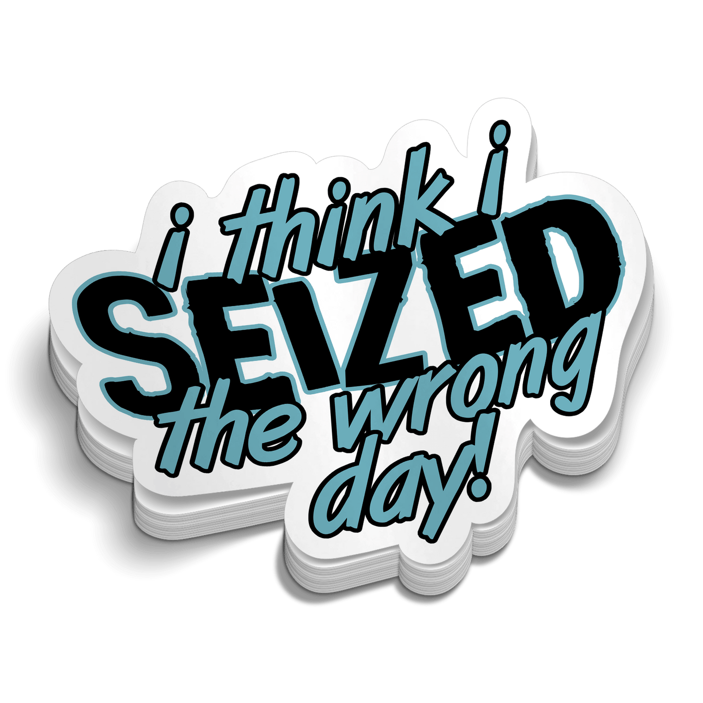 Seized -  Hard Hat Decal