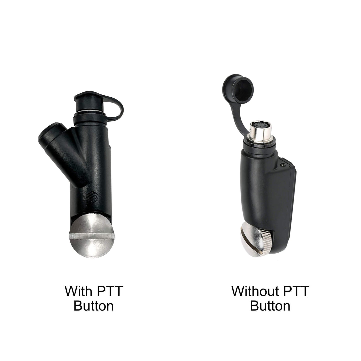 Tactical Radio Adapter/PTT for Headset w/ Quick Disconnect(Hirose): US/Civilian/"Peltor" Wiring, Select ComTac III, XPI Models & Select Helicopter Headsets - Harris: XL-150/P, XG-100/P, XL-185/P/Pi, XL-200/P/Pi, XL-400