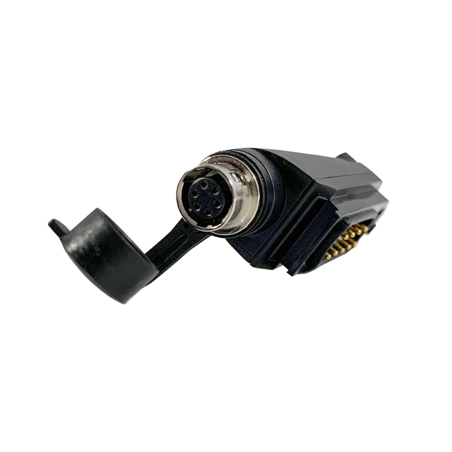 Tactical Radio Amplified PTT for Headset w/ Quick Disconnect(Hirose): US/Civilian/"Peltor" Wiring, Select ComTac III, XPI Models & Select Helicopter Headsets - Harris/Tait TP3000/7110/7100/8000/9000 Series
