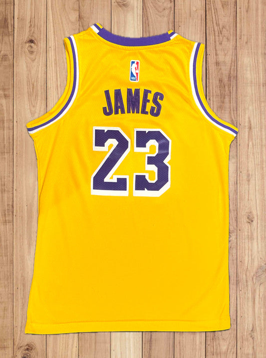 LeBron James 23 Kids Youth Los Angeles Lakers  Nike Basketball Jersey
