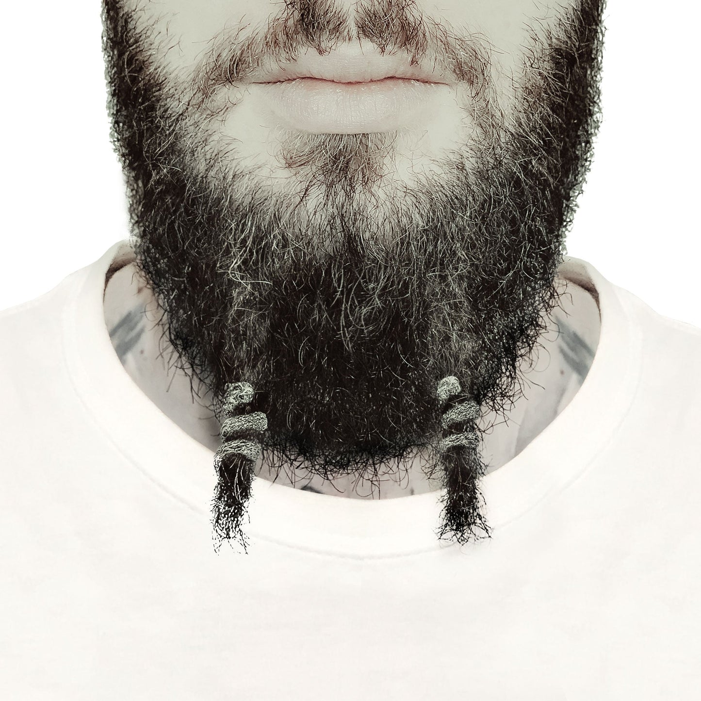 Fenrir Beard Rings (Silver - 8)