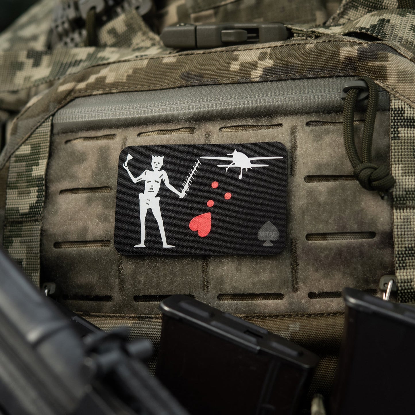 M-Tac Patch Flag Black Beard