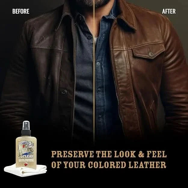DOC BAILEY'S LEATHER CLEAR, CLEAN, CONDITION & WATERPROOF ALL LEATHER COLORS