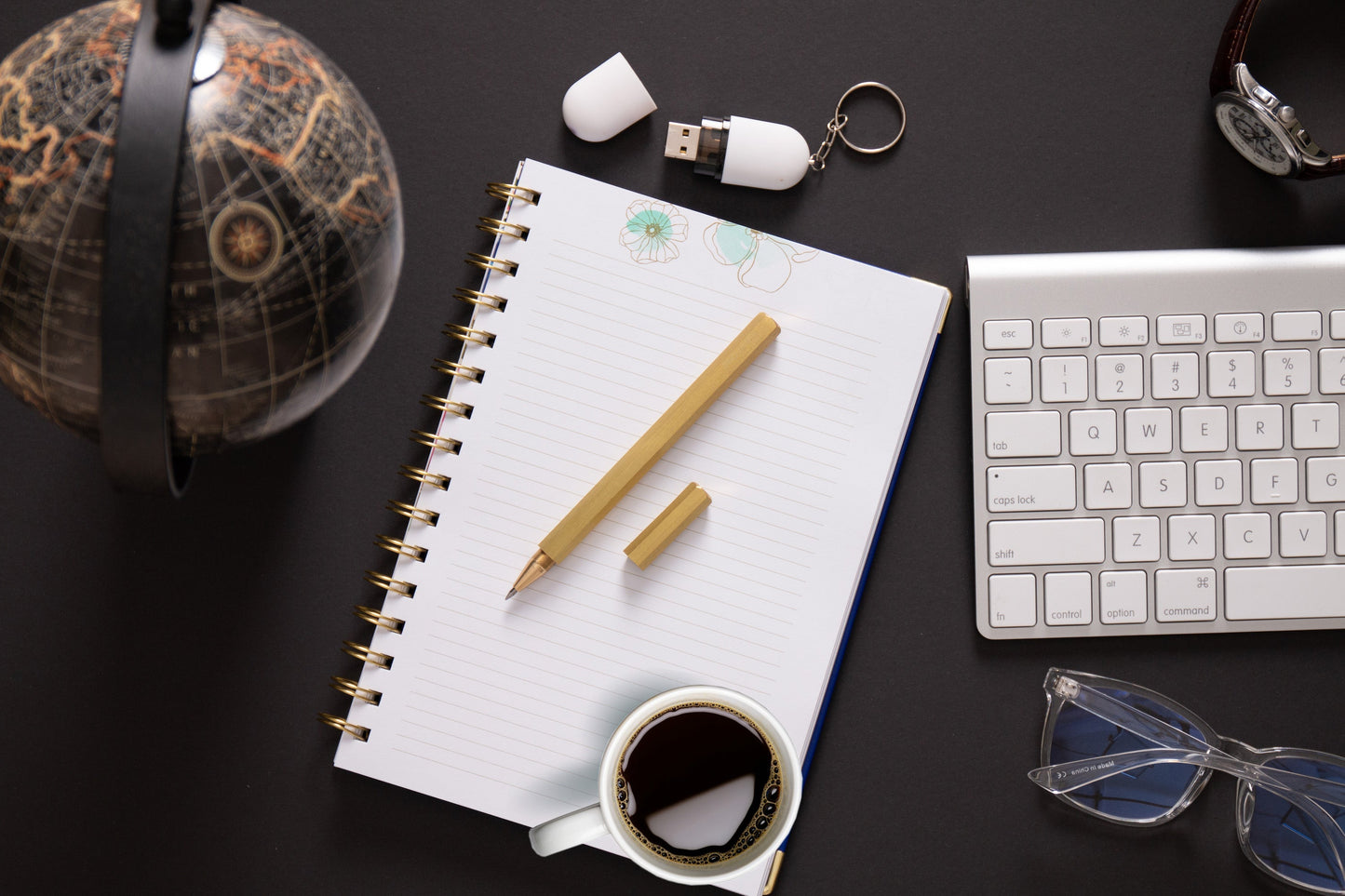 2nd Amen EDC Pen Solid Brass Roller Ball Black Gel Ink Pen