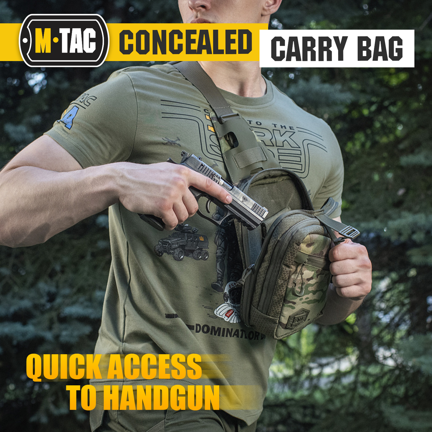 M-Tac Sling Pistol Bag Elite