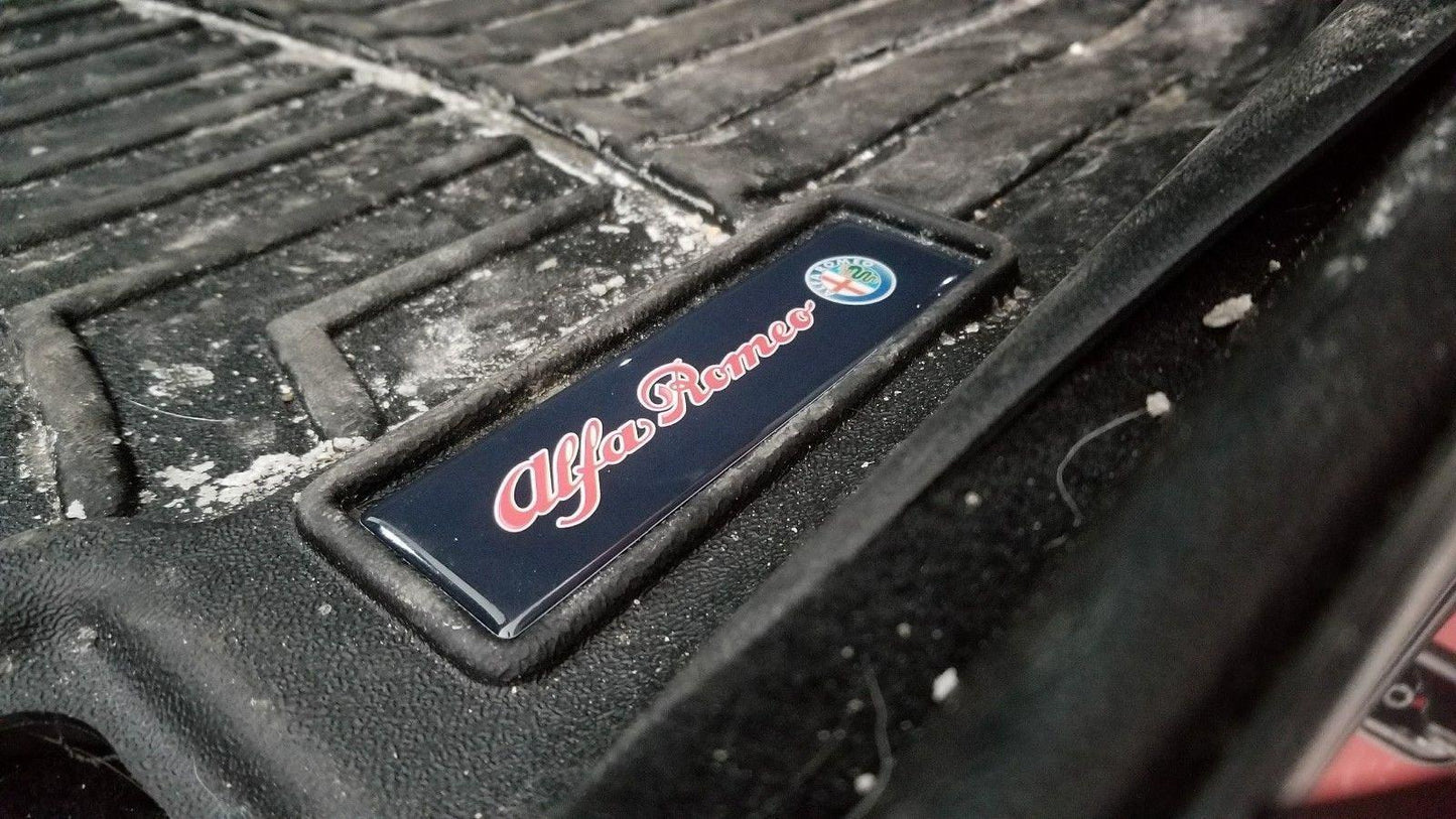 Acrylic Acura Emblem Inserts for Weathertech Floor Mats