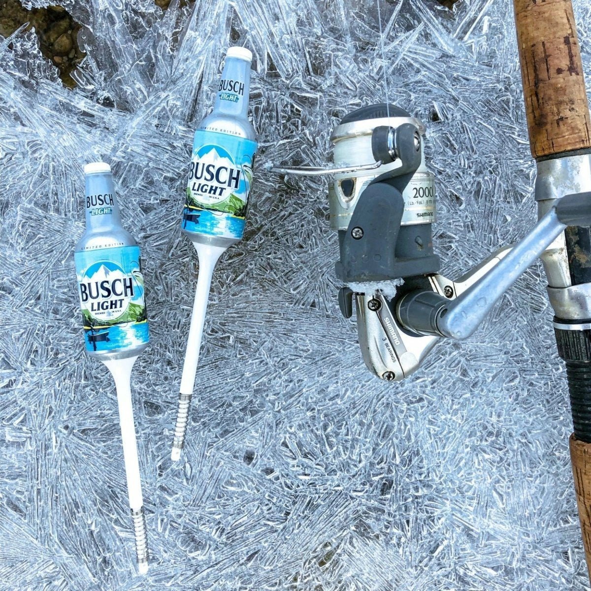 Busch Light Fishing Bobbers Limited Edition (3 Pack) – Funny Beer Bottle Lures – Premium Fishing Gift for Men