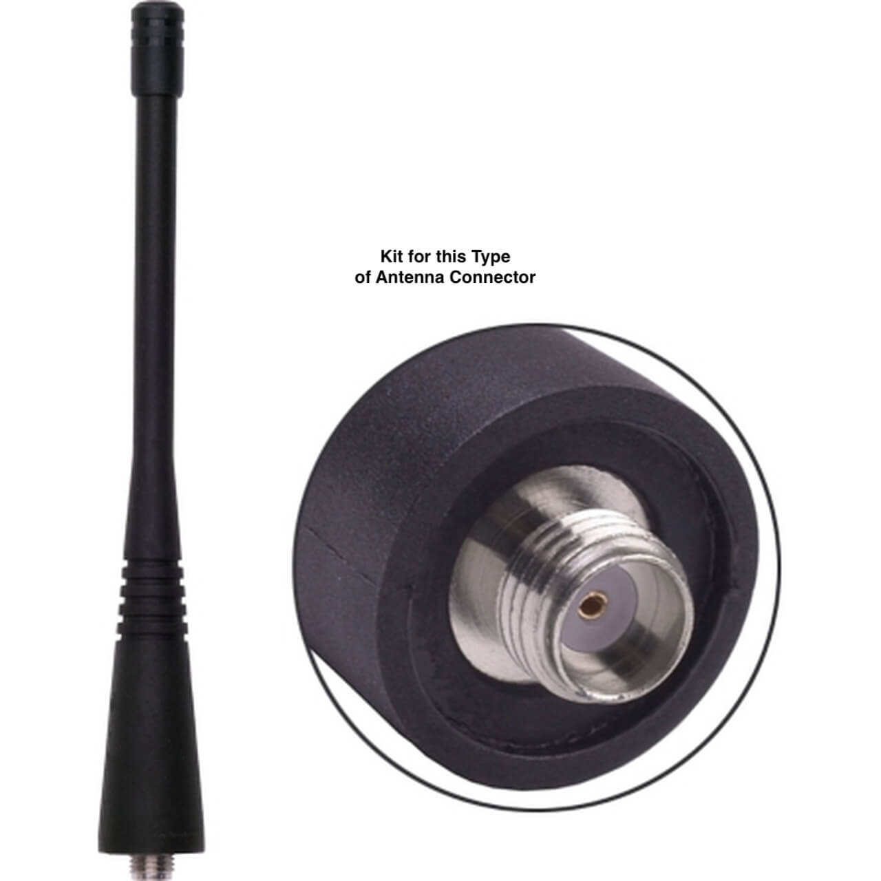 Tactical Antenna Relocation Kit(Black, Tan, or Green) - Hytera w/ SMA Antenna