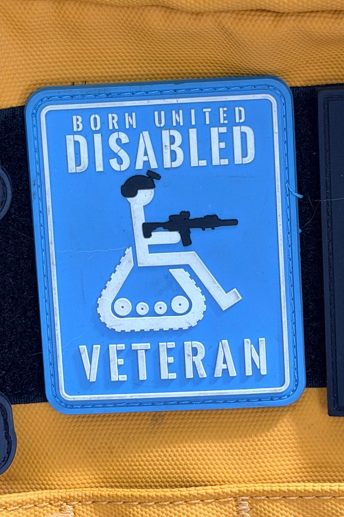 Disabled Vet PVC Patch