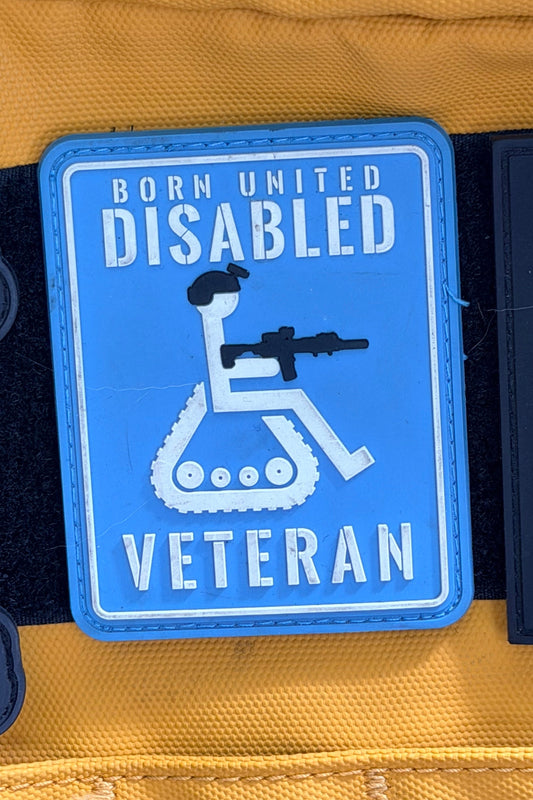 Disabled Vet PVC Patch