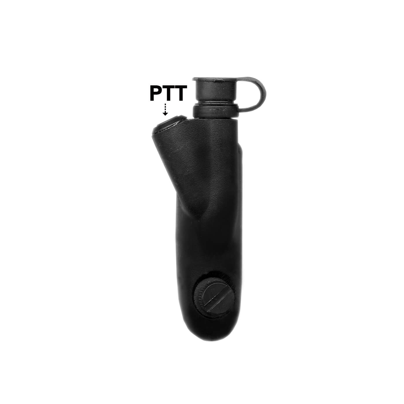 Tactical Mic / Earpiece / PTT Kit With Quick Disconnect (Hirose) Connector - Motorola: HT750/1250/1550, MTX850/950/960/8250/9250, PR860 & More
