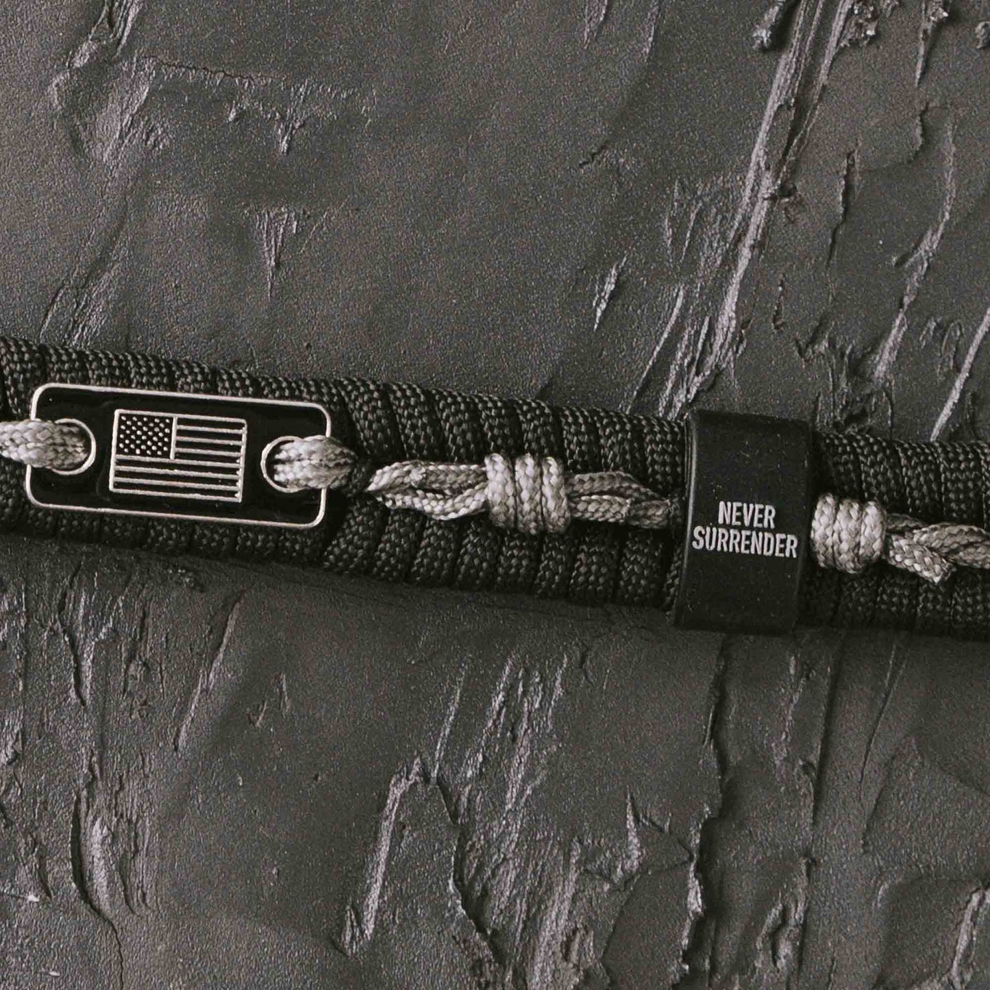 The Hero Company- Never Surrender Barbed Wire Paracord Bracelet: Helps Pair Veterans With A Service Dog Or Shelter Dog