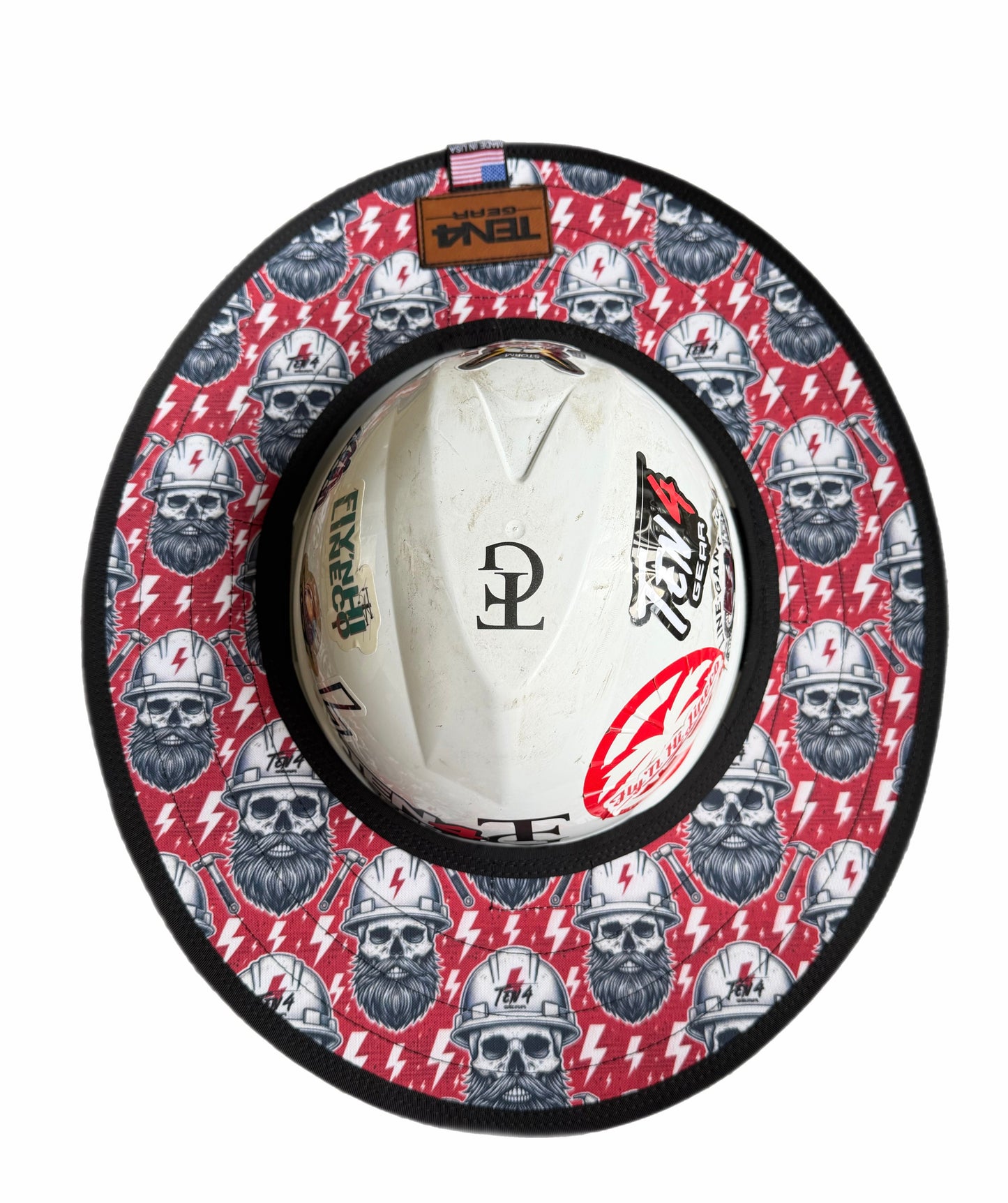 The Hoss Hard Hat Sun Shade Visor – Water-Resistant Worksite Visor for Full Brim & Kask Hard Hats