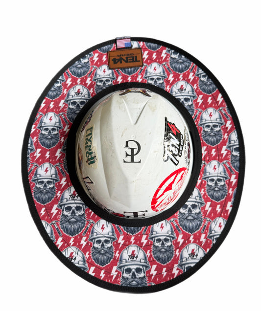 The Hoss Hard Hat Sun Shade Visor – Water-Resistant Worksite Visor for Full Brim & Kask Hard Hats