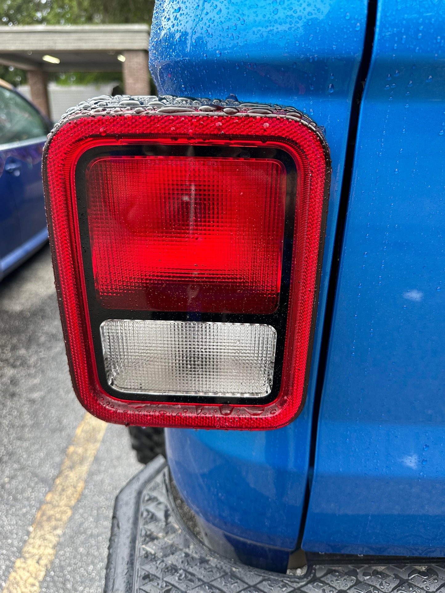 Red Rock crawler Taillight cover decal