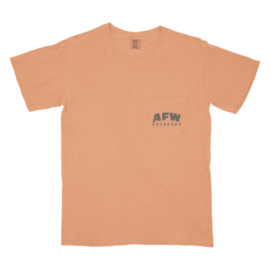 Flying Pheasant Burnt Orange with Pocket