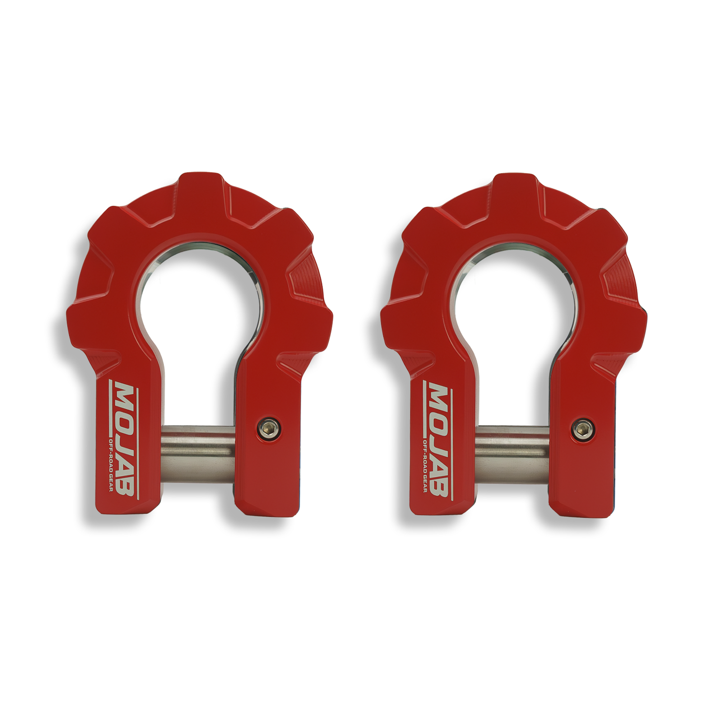 3/4'' Extreme duty Aluminum D-Shackle set (9T)-Ceramic coated (LIFETIME WARRANTY*)-Raw Shackles are scheduled for delivery during the week commencing July 1st