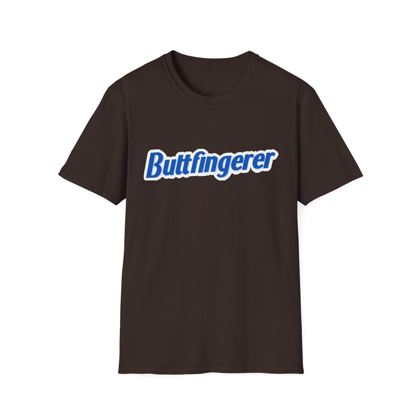 Buttfingerer T-Shirt — Funny Retro Script Tee for Sarcastic Humor Gifts