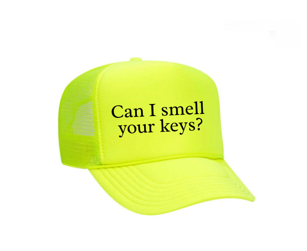 Can I Smell Your Keys? Trucker Hat