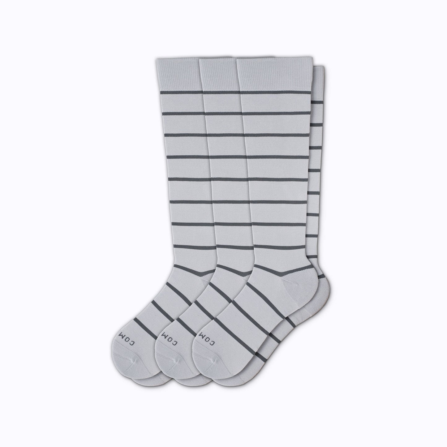 Knee-High Compression Socks – 3 Pack Stripes