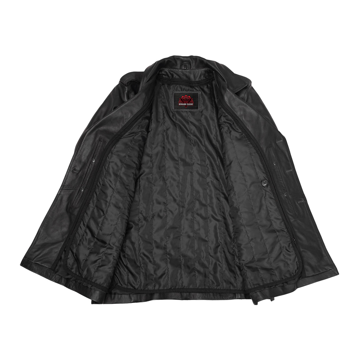 Cavalier Men’s Long Sleeve Leather Jacket