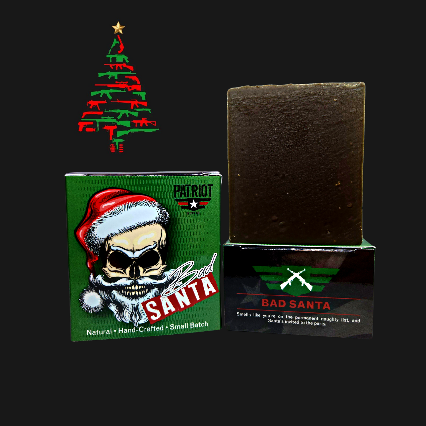 Bad Santa Christmas Soap - Cinnamon and Clove