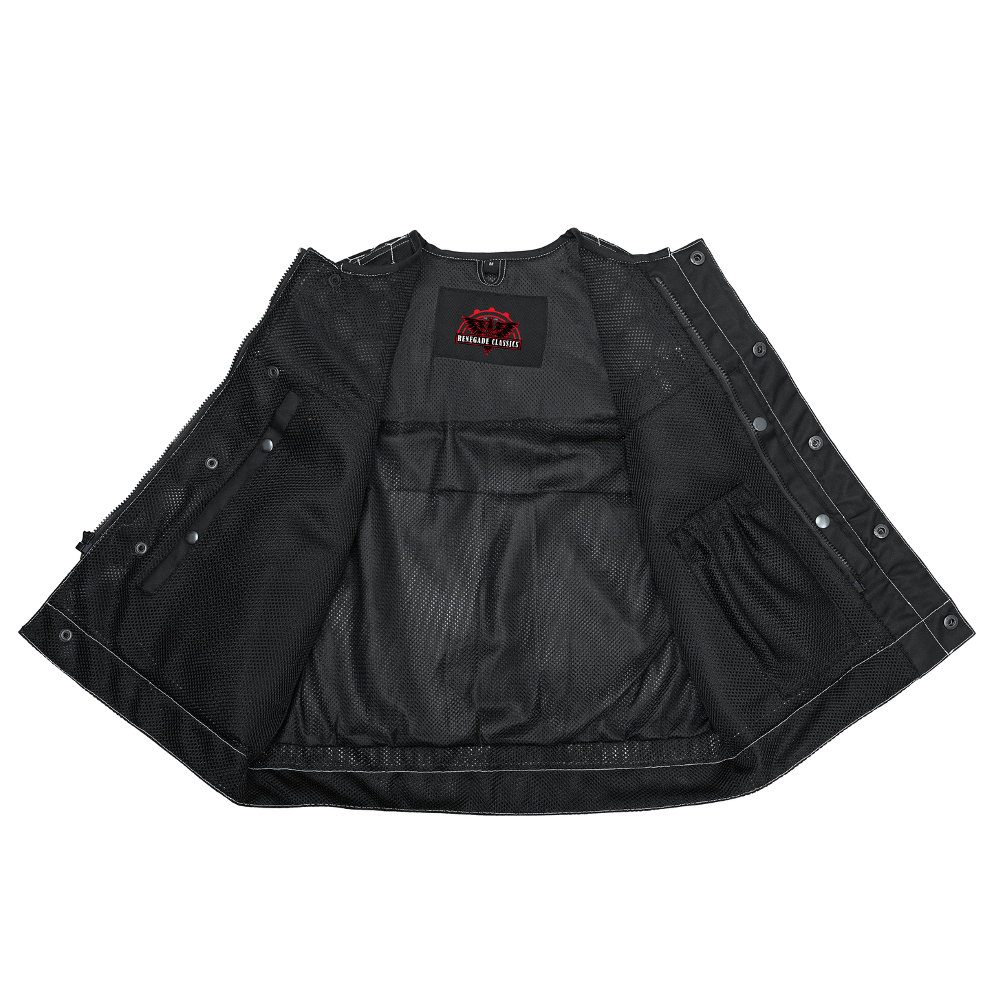 Zenthor Mens Mesh Motorcycle Vest