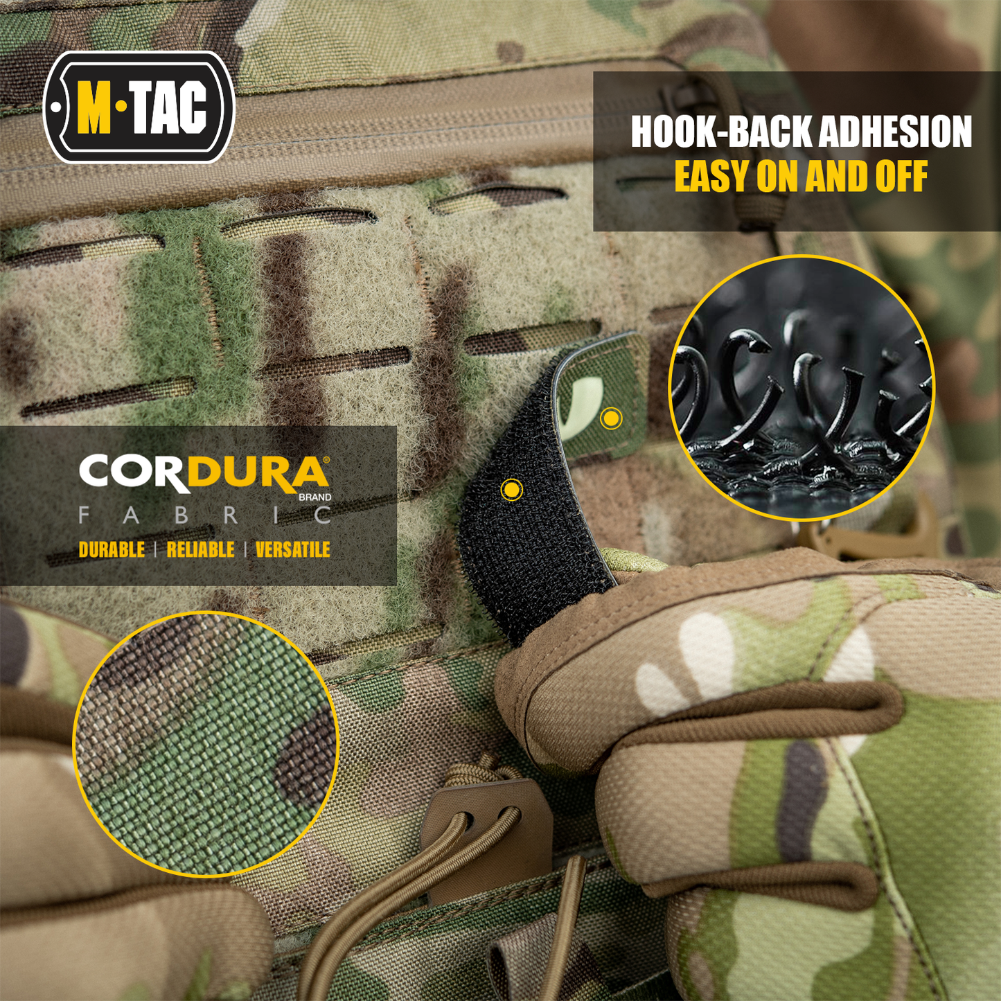 M-Tac Patch Cat Eyes Laser Cut