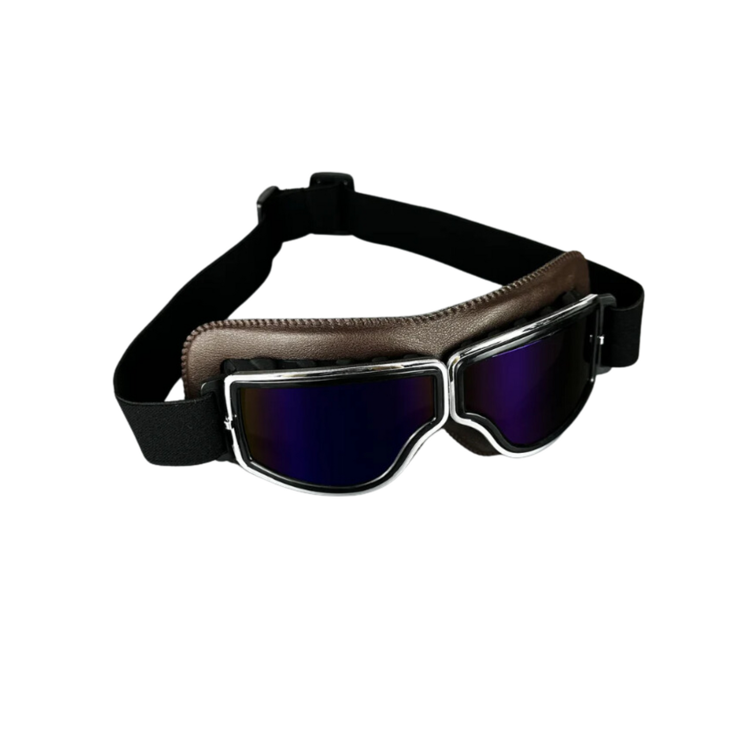 Vintage Leather Motorcycle Goggles