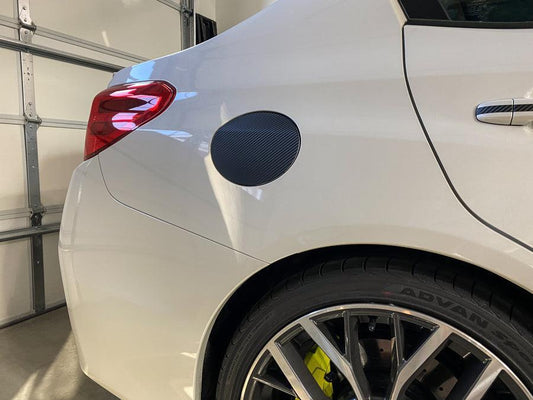 3D Carbon Fuel Door Cover - 2015-2020 WRX / STI