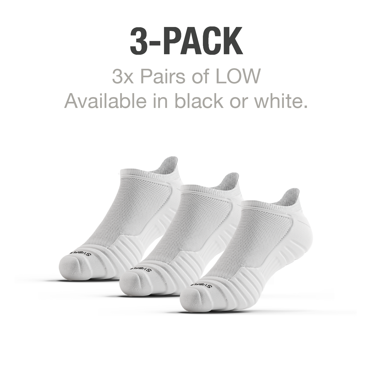 CloudFusion Athletic Cushioned Low Socks - Summer