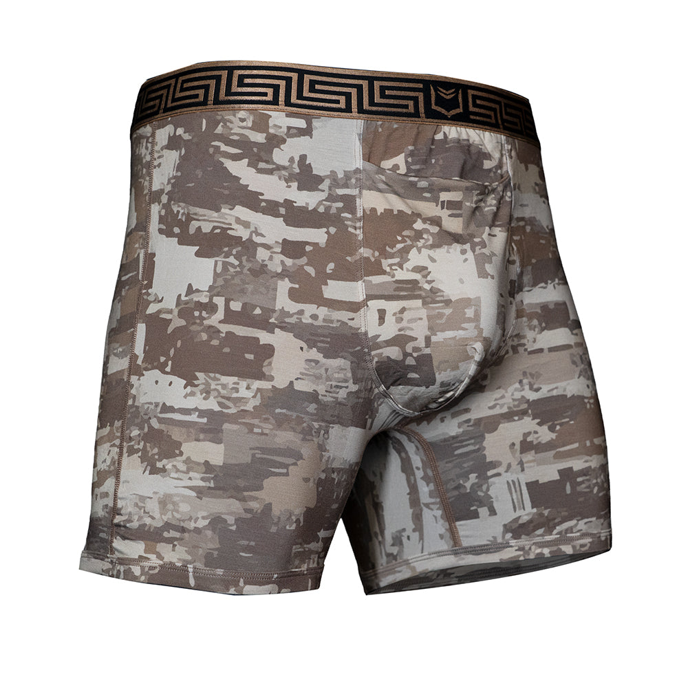 SHEATH 4.0 Bamboo Men's Single Pouch Horizontal Fly Boxer Brief 5"