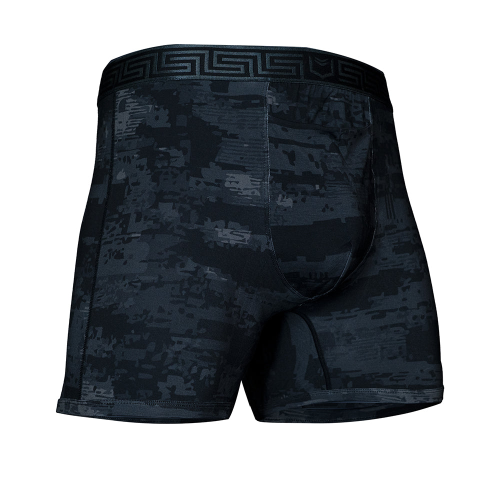 SHEATH 4.0 Bamboo Men's Single Pouch Horizontal Fly Boxer Brief 5"