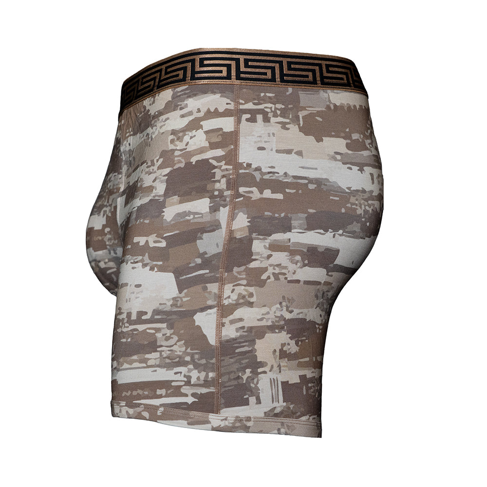 SHEATH 4.0 Bamboo Men's Single Pouch Horizontal Fly Boxer Brief 5"