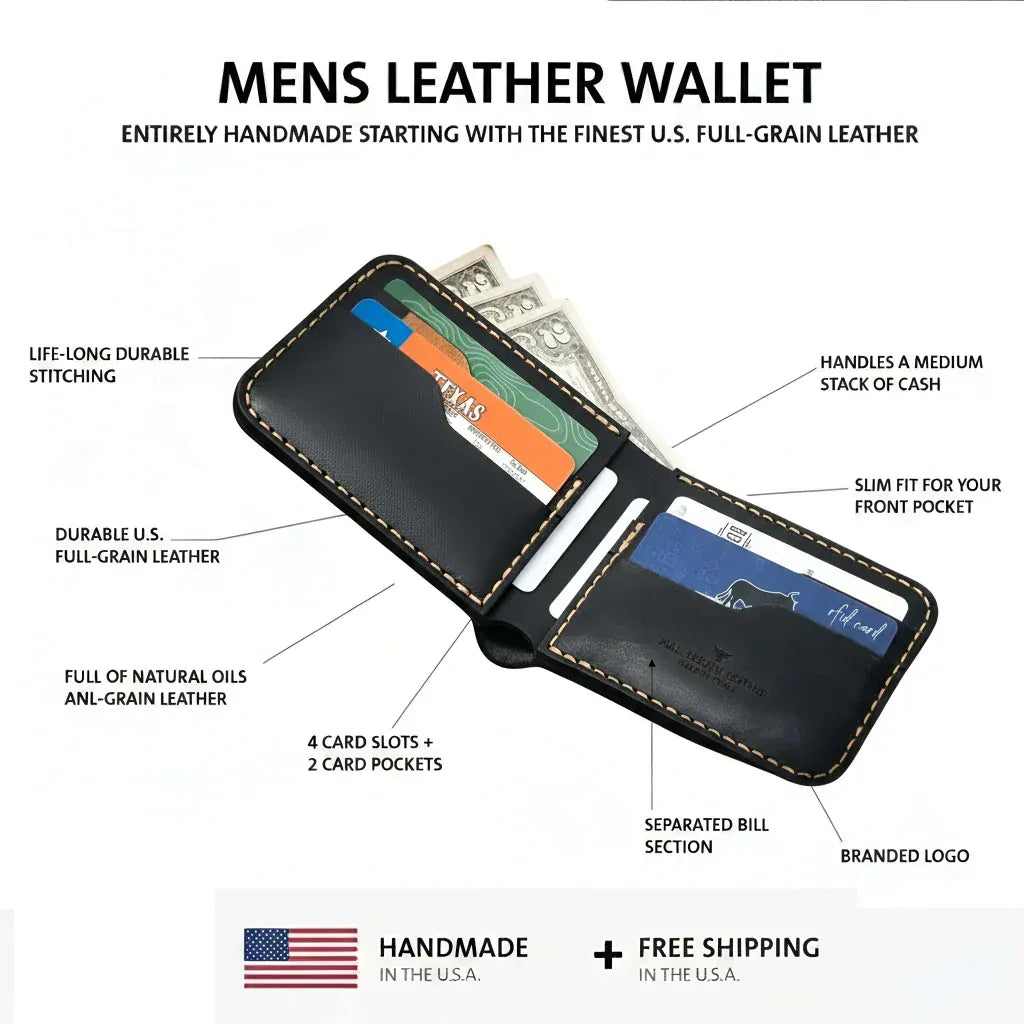 Rio Grande Bifold Wallet - Black