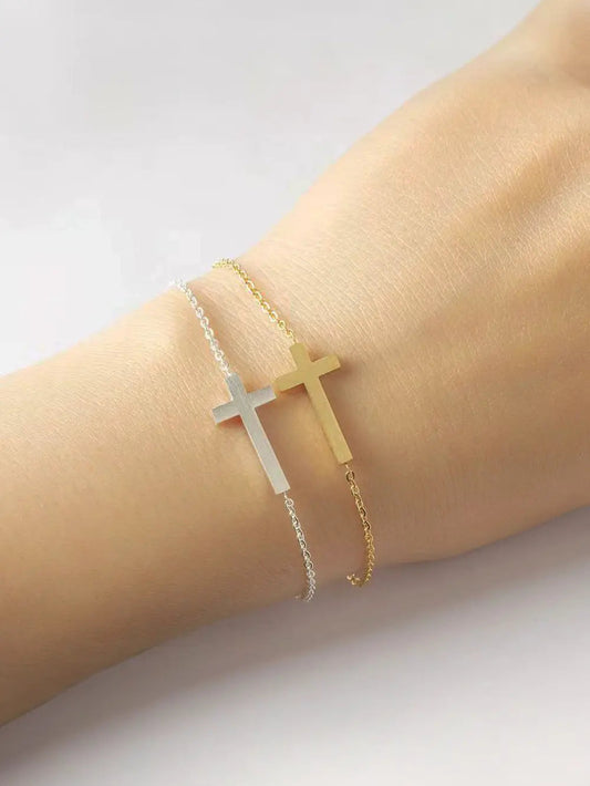 413 Cross Bracelet
